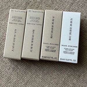 NIB Burberry Nail Polish Full Size - 0.27 fl oz - Bundle of 4 ❗️❗️